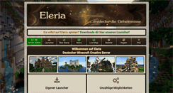 Desktop Screenshot of eleria.net