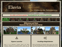 Tablet Screenshot of eleria.net